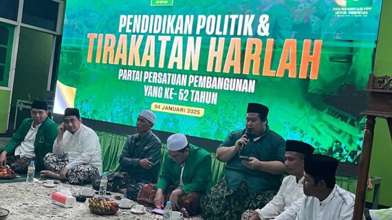 DPC Rembang Gelar Malam Tirakatan Harlah PPP ke 52