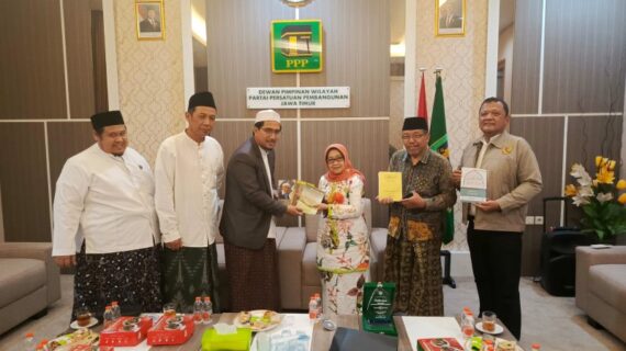 Silaturahim Eratkan Ukhuwah, Ketua Umum TSPP Kunjungi DPW PPP Jawa Timur